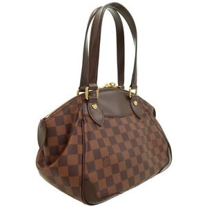 Louis Vuitton Damier Brown Ebene Semi Shoulder Verona Bag